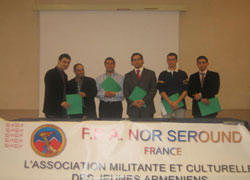 Déclaration commune du Mouvement Des Jeunes Socialistes et de la F.R.A NOR SEROUND