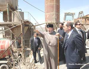 La visite de Robert Kotcharian au Saint Siège d&rsquo;Etchmiadzine
