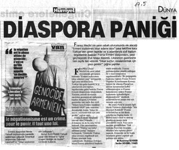 La panique de la diaspora