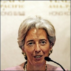 Christine Lagarde, Ministre déléguée au Commerce extérieur, en Turquie afin de renforcer les relations économiques entre les deux pays