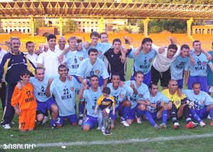 « Mika » Achdarak enlève la Supercoupe d&rsquo;Arménie face au champion « Piunig » Erévan (3-2)