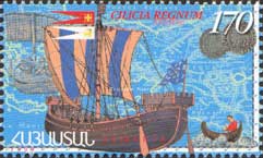 Le bateau arménien « Guiliguia » a affronté une tempête au large de Calais (France)