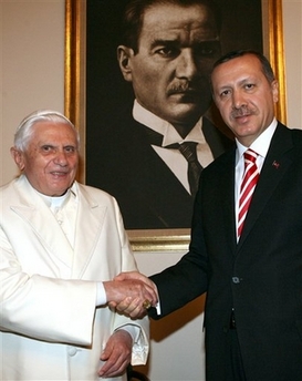 Le pape abandonne ses préventions face à une entrée de la Turquie dans l&rsquo;UE