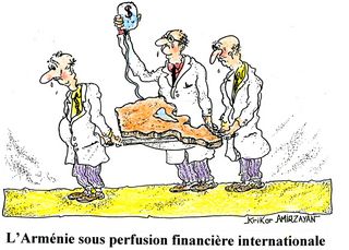 La dette extérieure de l&rsquo;Arménie est de 1,261 milliards de dollars