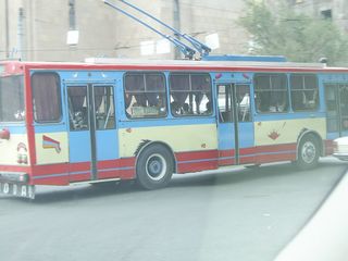 20 nouveaux trolleybus à Erévan en 2007