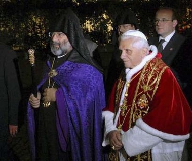 Le Pape évoque le génocide arménien lors sa rencontre avec le Patriarche Mesrob II à Istanbul