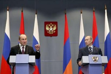 Vympelkom, Rusal et Gazprom investiront 1,5 milliards de dollars en Arménie (Poutine)