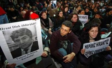 L&rsquo;Arménie condamne l&rsquo;assassinat du journaliste Hrant Dink