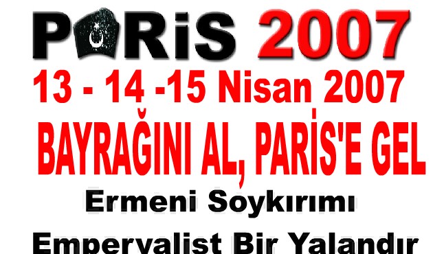 Comité Talaat Pacha : manifestation négationniste turque à Paris
