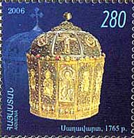 L&rsquo;Arménie émet une série de 10 timbres consacrée à l&rsquo;art de l&rsquo;orfèvrerie arménienne
