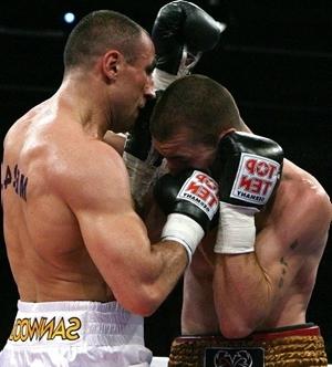 L&rsquo;Arménien Arthur Abraham a conservé son titre de champion du monde en expédiant au tapis par KO le Canadien Sébastien Demeres