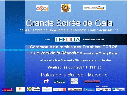 Les « Césars Franco-arméniens » ce soir