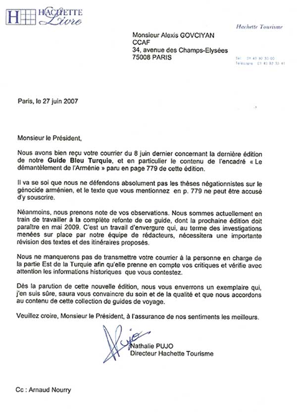 Hachette Livre répond au CCAF