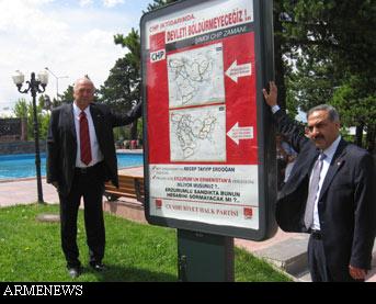 Le CHP accuse l&rsquo;AKP d&rsquo;avoir des intentions de céder la ville d&rsquo;Erzerum à l&rsquo;Arménie ( la photo)