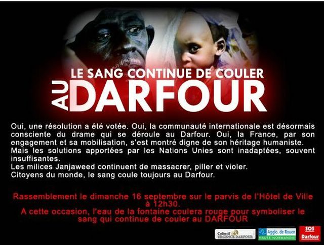 Journée internationale pour le Darfour