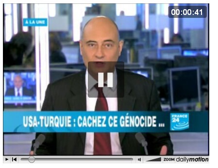 France 24 : USA-Turquie cacher ce génocide…