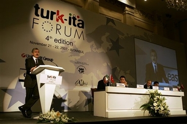 L&rsquo;Italie est à 100% derrière l&rsquo;adhésion de la Turquie à l&rsquo;UE