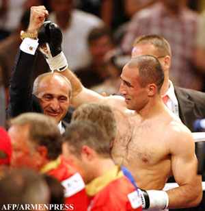 L&rsquo;Arménien Arthur Abraham, élu meilleur boxeur d&rsquo;Allemagne pour 2007