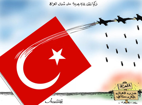 Kurdistan Irakien : Escalade Turque