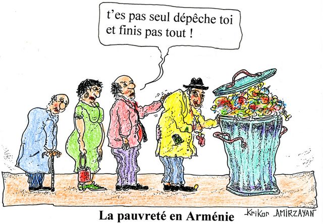 Baisse importante de la pauvreté en Arménie