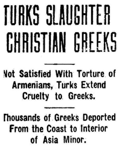 L&rsquo;IAGS reconnaît les génocides des Assyriens et des Grecs entre 1914 et 1923