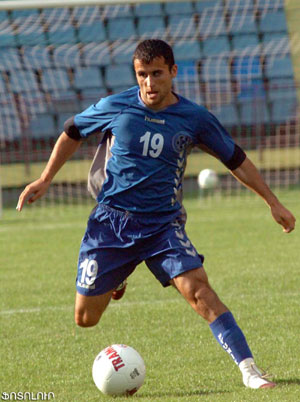 Lévon Patchadjian, élu meilleur footballeur 2007 d&rsquo;Arménie