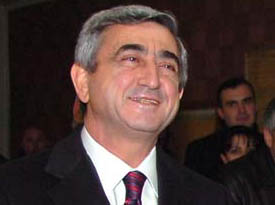 Sarkissian promet démocratie et prospérité dans son programme