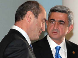 Sarkissian officiellement investi président de la République d&rsquo;Arménie