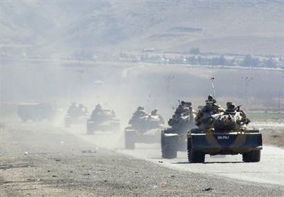 L&rsquo;armée turque pénètre dans le nord de l&rsquo;Irak