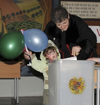 Présidentielle en Arménie : Les photos