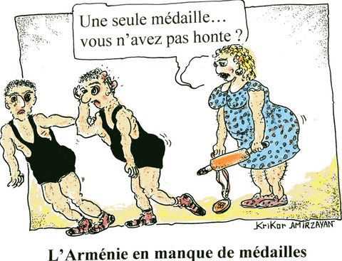 Les champions d&rsquo;Arménie vers un visa olympique