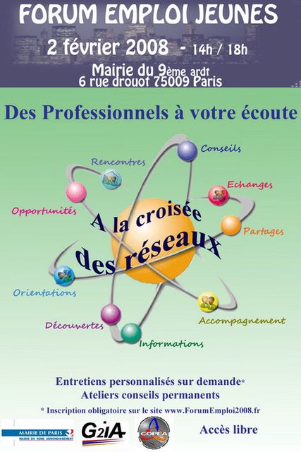Forum emploi jeunes – A la croisée des réseaux !