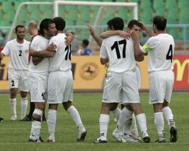 Football : L&rsquo;équipe d&rsquo;Arménie pour le match amical contre le Kazakhstan