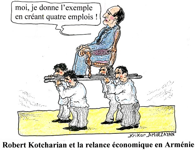 Le chômage ne touche plus que 6,4% de la population active en Arménie