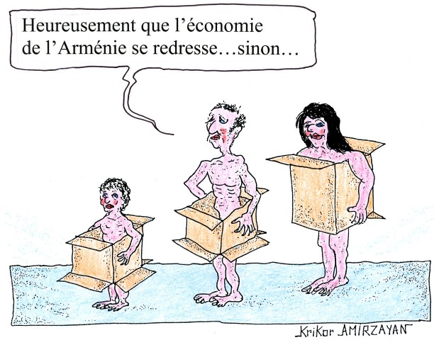 L&rsquo;économie arménienne en hausse de 10,3% au 1er semestre