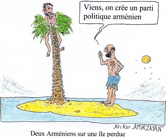 73 partis politiques arméniens recensés officiellement en Arménie