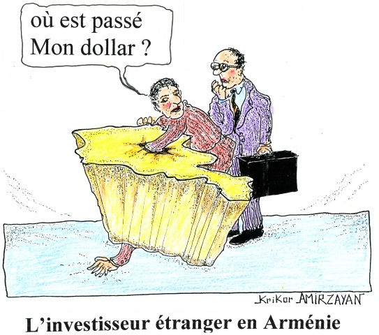 L&rsquo;Arménie 63e position mondiale selon « Forbes » dans le classement par risque d&rsquo;investissement