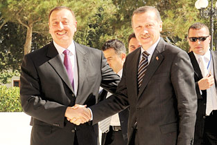 Erdogan cherche l&rsquo;appui de l&rsquo;Azerbaijan pour son Union Caucasienne