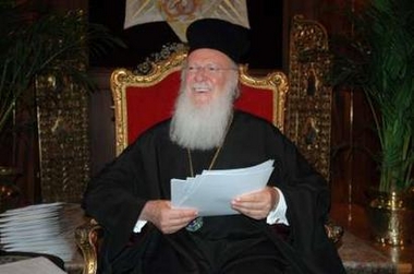 Le patriarche Bartholomeos en Arménie