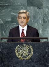 Serge Sarkissian à l&rsquo;ONU :  « Le temps est venu de résoudre les problèmes arméno-turcs »