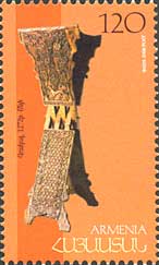 Un timbre-poste sur l&rsquo;artisanat traditionnel arménien