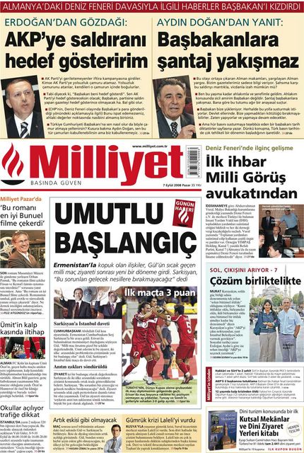 Vent d&rsquo;optimisme en Turquie après la visite historique de Gül en Arménie