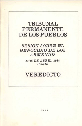 Tribunal permanente de los pueblos 1984