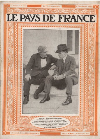 Le pays de France – 8 novembre 1919
