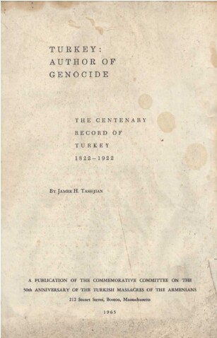 Turkey Author of genocide  – 1965