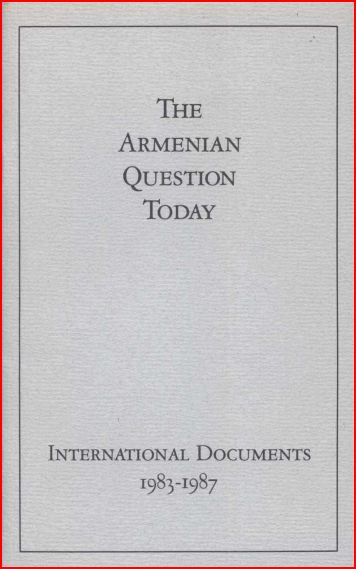 The armenian question today ANC