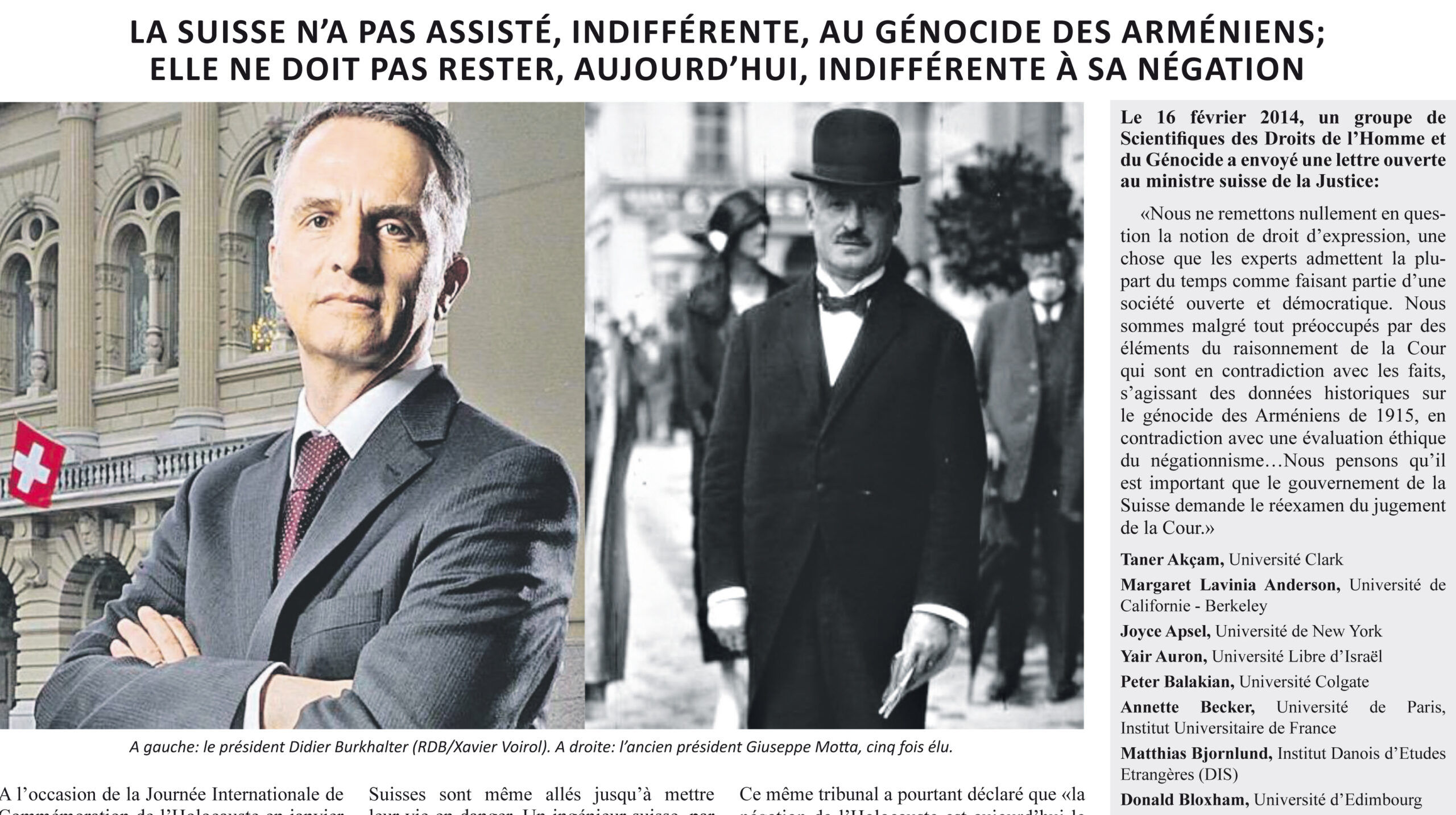 CEDH : la victoire morale de la Suisse