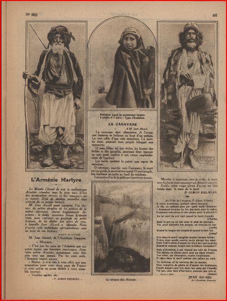 Les annales 19 mai 1918 L&rsquo;Arménie Martyre