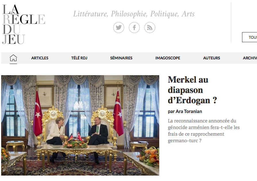 Merkel au diapason d&rsquo;Erdogan ?