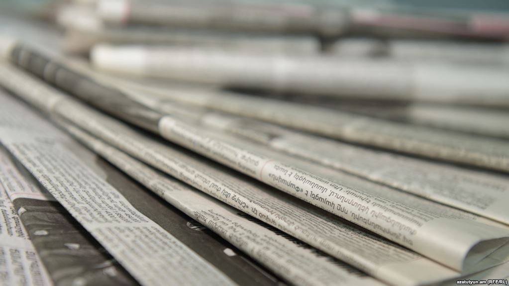 Revue de la presse arménienne 17 -19 mai 2018
